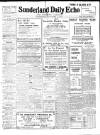 Sunderland Daily Echo and Shipping Gazette Wednesday 08 November 1911 Page 1