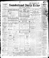 Sunderland Daily Echo and Shipping Gazette Saturday 11 November 1911 Page 1