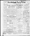 Sunderland Daily Echo and Shipping Gazette Monday 01 January 1912 Page 1