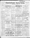 Sunderland Daily Echo and Shipping Gazette Thursday 04 January 1912 Page 1