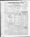 Sunderland Daily Echo and Shipping Gazette Friday 12 January 1912 Page 1