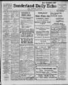 Sunderland Daily Echo and Shipping Gazette Thursday 16 January 1913 Page 1