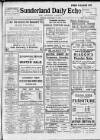 Sunderland Daily Echo and Shipping Gazette Friday 24 January 1913 Page 1