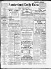Sunderland Daily Echo and Shipping Gazette Tuesday 25 February 1913 Page 1