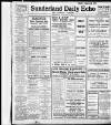 Sunderland Daily Echo and Shipping Gazette Thursday 01 January 1914 Page 1