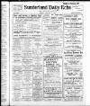 Sunderland Daily Echo and Shipping Gazette Friday 09 January 1914 Page 1