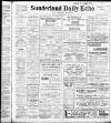 Sunderland Daily Echo and Shipping Gazette Friday 13 February 1914 Page 1