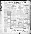 Sunderland Daily Echo and Shipping Gazette Thursday 31 December 1914 Page 1