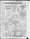 Sunderland Daily Echo and Shipping Gazette Friday 15 January 1915 Page 1