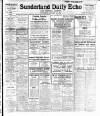 Sunderland Daily Echo and Shipping Gazette Saturday 15 January 1916 Page 1