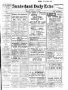 Sunderland Daily Echo and Shipping Gazette Friday 21 January 1916 Page 1