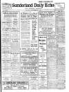 Sunderland Daily Echo and Shipping Gazette Monday 11 December 1916 Page 1