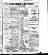 Sunderland Daily Echo and Shipping Gazette Monday 07 January 1918 Page 1