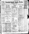 Sunderland Daily Echo and Shipping Gazette Tuesday 08 January 1918 Page 1