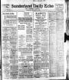 Sunderland Daily Echo and Shipping Gazette Saturday 12 January 1918 Page 1