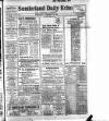 Sunderland Daily Echo and Shipping Gazette Wednesday 27 February 1918 Page 1