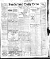 Sunderland Daily Echo and Shipping Gazette Monday 25 March 1918 Page 1