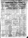Sunderland Daily Echo and Shipping Gazette Monday 02 September 1918 Page 1