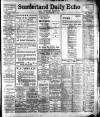 Sunderland Daily Echo and Shipping Gazette Monday 09 September 1918 Page 1