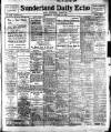 Sunderland Daily Echo and Shipping Gazette Thursday 10 October 1918 Page 1