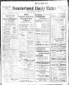 Sunderland Daily Echo and Shipping Gazette Friday 04 April 1919 Page 1