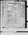 Sunderland Daily Echo and Shipping Gazette Saturday 25 October 1919 Page 1