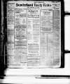 Sunderland Daily Echo and Shipping Gazette Saturday 01 November 1919 Page 1