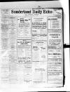 Sunderland Daily Echo and Shipping Gazette Monday 19 January 1920 Page 1