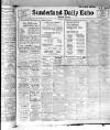 Sunderland Daily Echo and Shipping Gazette Thursday 24 March 1921 Page 1
