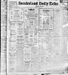 Sunderland Daily Echo and Shipping Gazette Monday 01 August 1921 Page 1