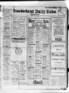 Sunderland Daily Echo and Shipping Gazette Monday 02 January 1922 Page 1