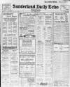 Sunderland Daily Echo and Shipping Gazette Friday 13 January 1922 Page 1