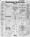Sunderland Daily Echo and Shipping Gazette Friday 20 January 1922 Page 1