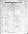 Sunderland Daily Echo and Shipping Gazette Tuesday 02 January 1923 Page 1