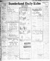 Sunderland Daily Echo and Shipping Gazette Monday 05 February 1923 Page 1