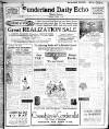 Sunderland Daily Echo and Shipping Gazette Wednesday 07 February 1923 Page 1