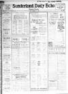 Sunderland Daily Echo and Shipping Gazette Tuesday 13 February 1923 Page 1