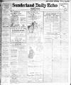Sunderland Daily Echo and Shipping Gazette Monday 26 February 1923 Page 1