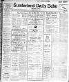 Sunderland Daily Echo and Shipping Gazette Wednesday 07 March 1923 Page 1