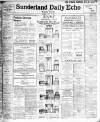 Sunderland Daily Echo and Shipping Gazette Wednesday 04 April 1923 Page 1