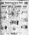 Sunderland Daily Echo and Shipping Gazette Thursday 12 April 1923 Page 1
