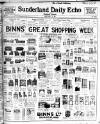 Sunderland Daily Echo and Shipping Gazette Friday 13 April 1923 Page 1