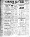 Sunderland Daily Echo and Shipping Gazette Monday 23 April 1923 Page 1