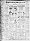 Sunderland Daily Echo and Shipping Gazette Tuesday 08 May 1923 Page 1
