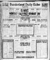 Sunderland Daily Echo and Shipping Gazette Friday 01 June 1923 Page 1