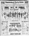 Sunderland Daily Echo and Shipping Gazette Friday 29 June 1923 Page 1