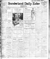 Sunderland Daily Echo and Shipping Gazette Saturday 20 October 1923 Page 1