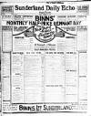 Sunderland Daily Echo and Shipping Gazette Friday 02 November 1923 Page 1