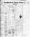 Sunderland Daily Echo and Shipping Gazette Thursday 08 November 1923 Page 1