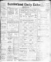 Sunderland Daily Echo and Shipping Gazette Thursday 29 November 1923 Page 1